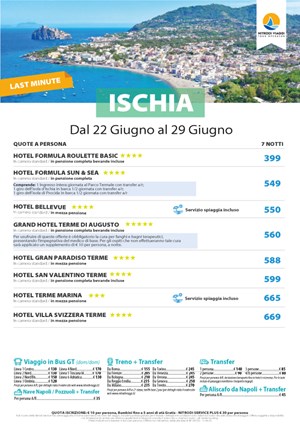 097 25 ischia partenza 22 giugno last second