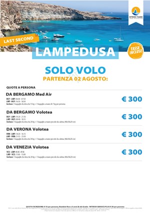169 25 lampedusa 02 agosto solo volo