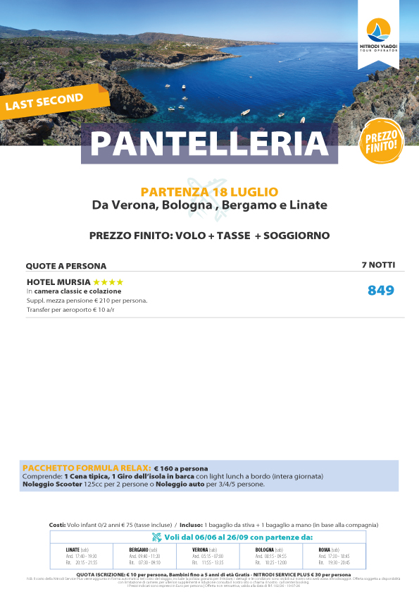 102 26 pantelleria partenza 18 luglio