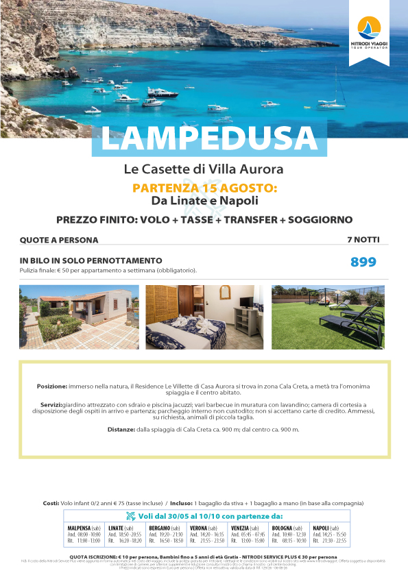 129 26 casette villa aurora 15 agosto